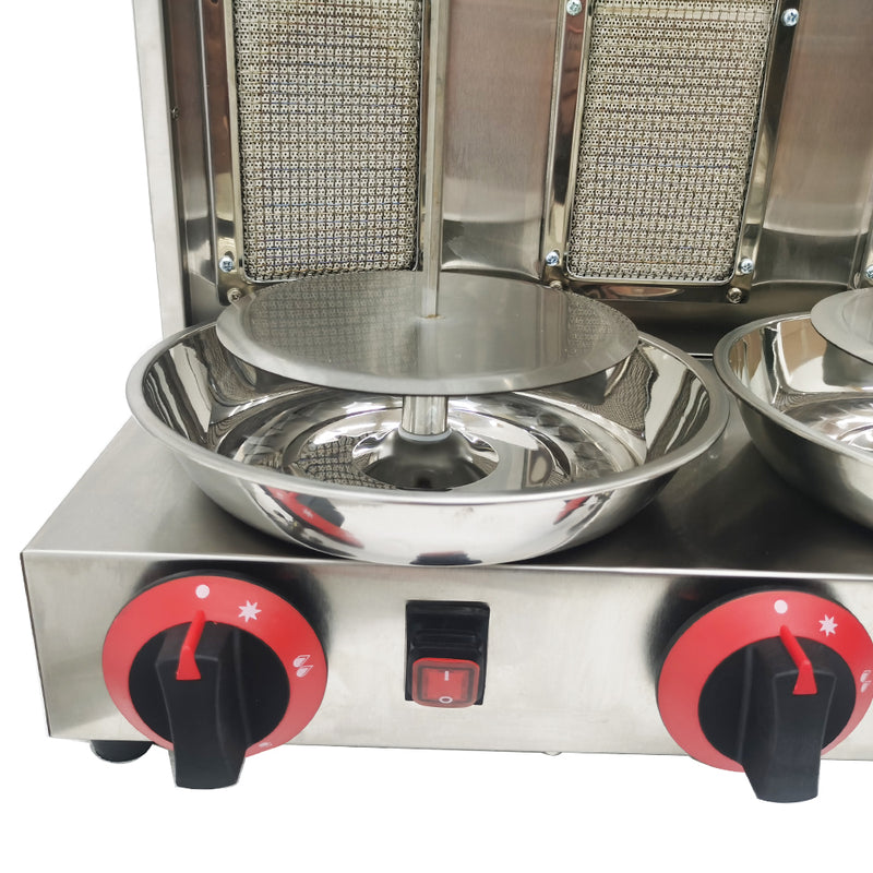 Shawarma Machine Gas Kebab Gyro Grill Machine