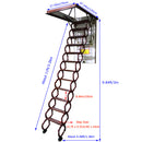 Red Loft Wall Ladder Stairs