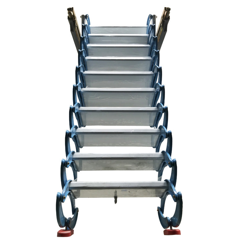 Blue Loft Wall Ladder Stairs
