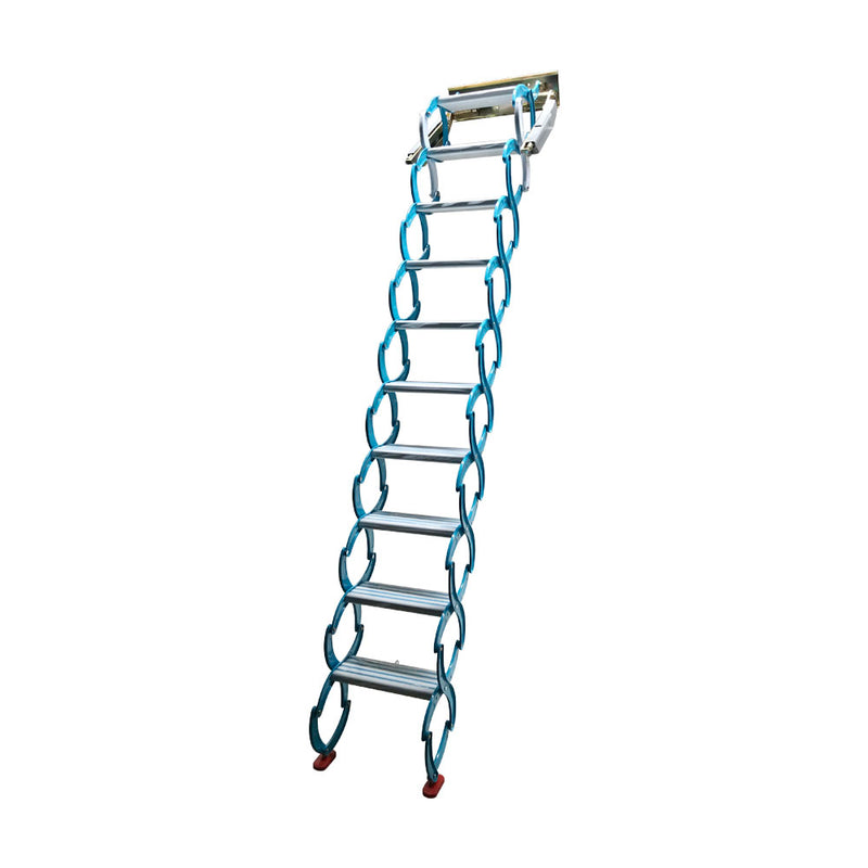 Blue Loft Wall Ladder Stairs