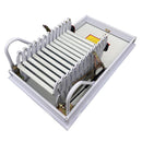 White Loft Wall Ladder Stairs