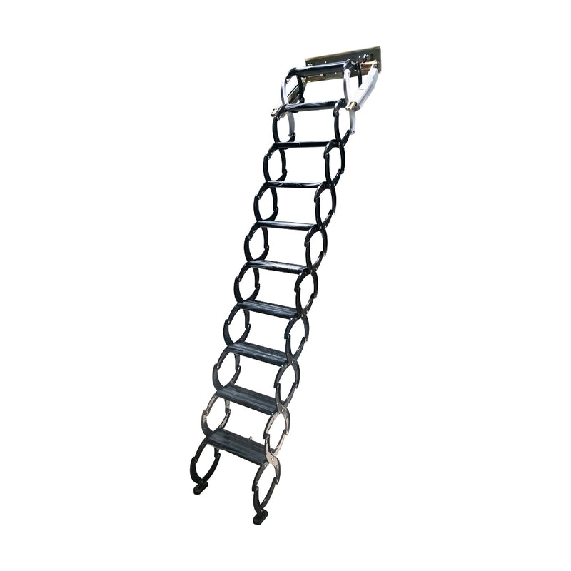 Black Loft Wall Ladder Stairs