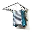 Blue-white Loft Wall Ladder Stairs