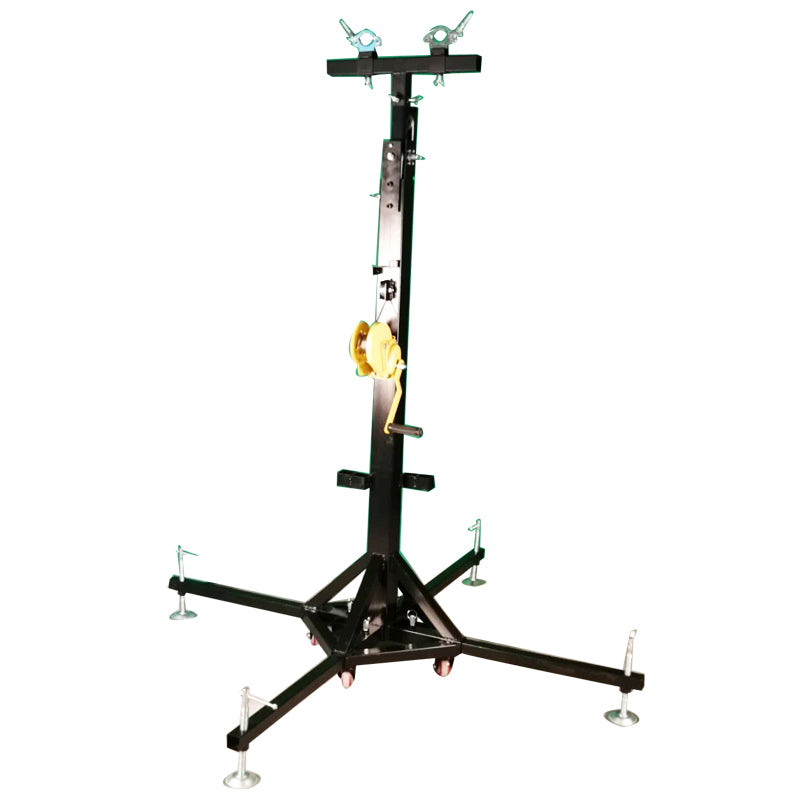 Heavy Duty Crank Stand With Outriggers