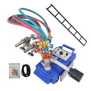 Semi-automatic Double Torch Track Burner Portable Handle Gas Cutting Machine 110V