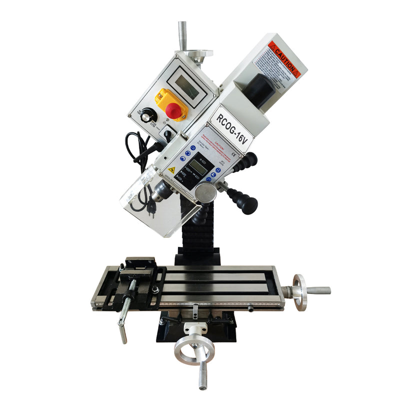 600W RCOG-16V Brushless Precision Milling and Drilling Machine 110V