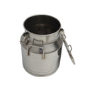 Stockage des aliments 5,3 gallons en acier inoxydable seau à lait peut orteil 20l stockage ours vin riz peut 