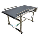 110V 1.5m PVC Conveyor Double Guardrail 70cm