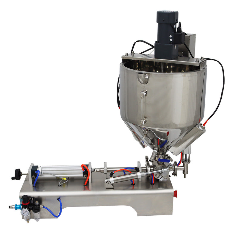 110V 50ml Paste Liquid Heating Stirring Filling Machine