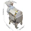 Fruit and Vegetable Slicing/Shredding/Dicing Cutter Machine