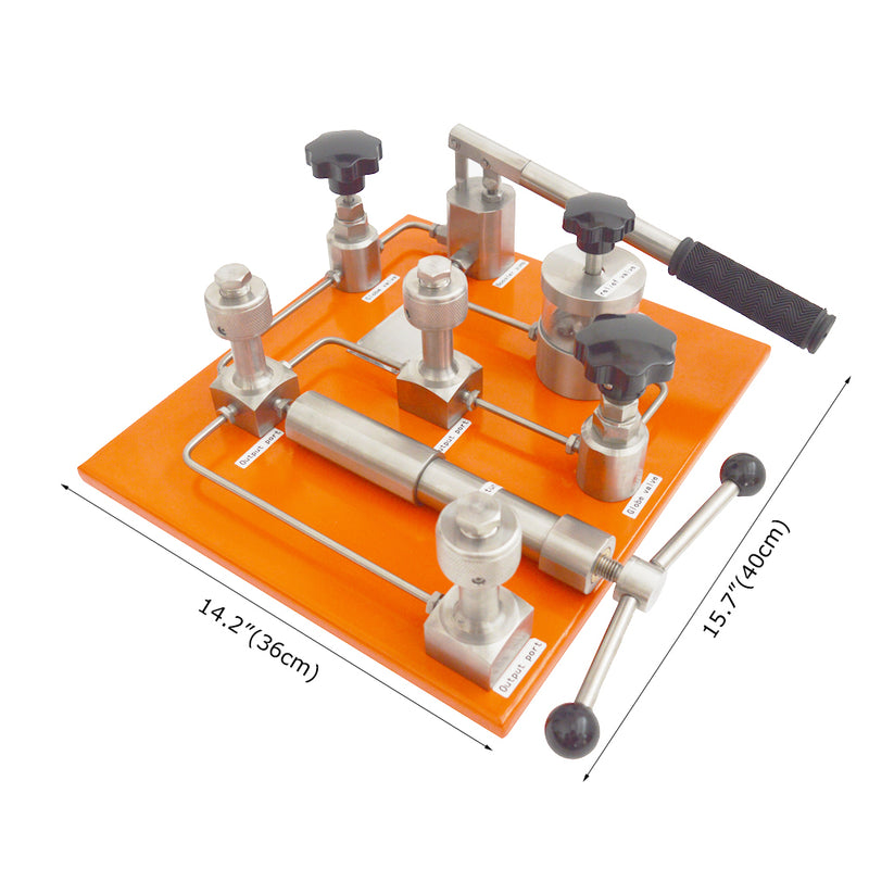 Hydraulic Comparison Test Pump Liquid Pressure Generating Device