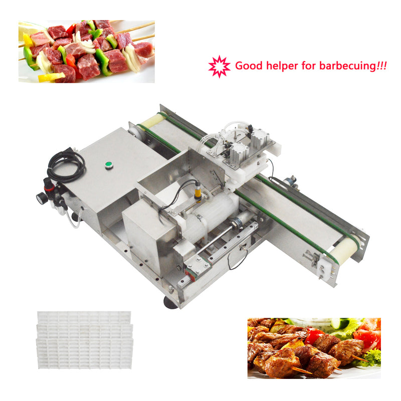 110V Automatic Meat Skewer Machine