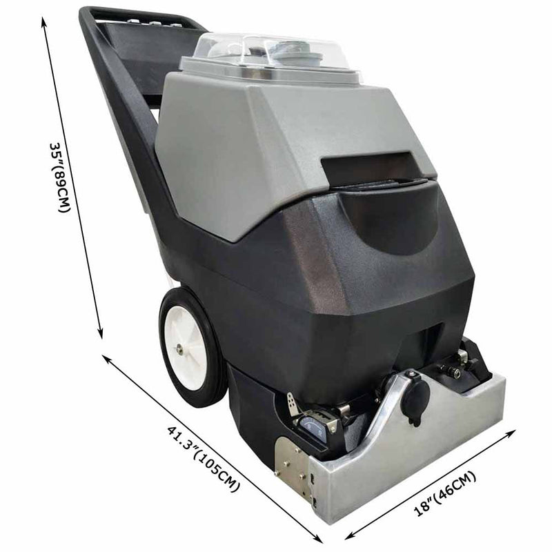 110V Hand Pushed Carpet Cleaning Machine Hotel Carpet Extractor