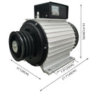 220V 10KW 60Hz Brushless Rare Earth Permanent Magnet Variable Frequency Generator