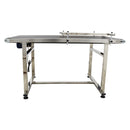 110V 1.5m PVC Conveyor Double Guardrail 70cm