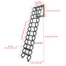 Black Loft Wall Ladder Stairs