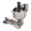 110V 50ml Paste Liquid Heating Stirring Filling Machine