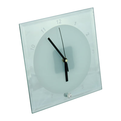 20x20cm Glass Clock