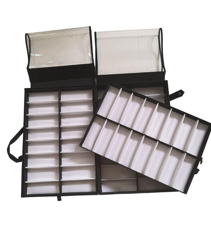 64 Pairs Portable Eyeglasses Display Case