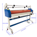51 inch Semi-auto Cold Laminating Laminator