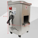 110V Commercial Meat Slicer with 5mm Blade