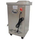 110V Stainless Commercial Meat Slicer with 4mm Blade