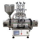 110V Desktop double  head paste filling machine