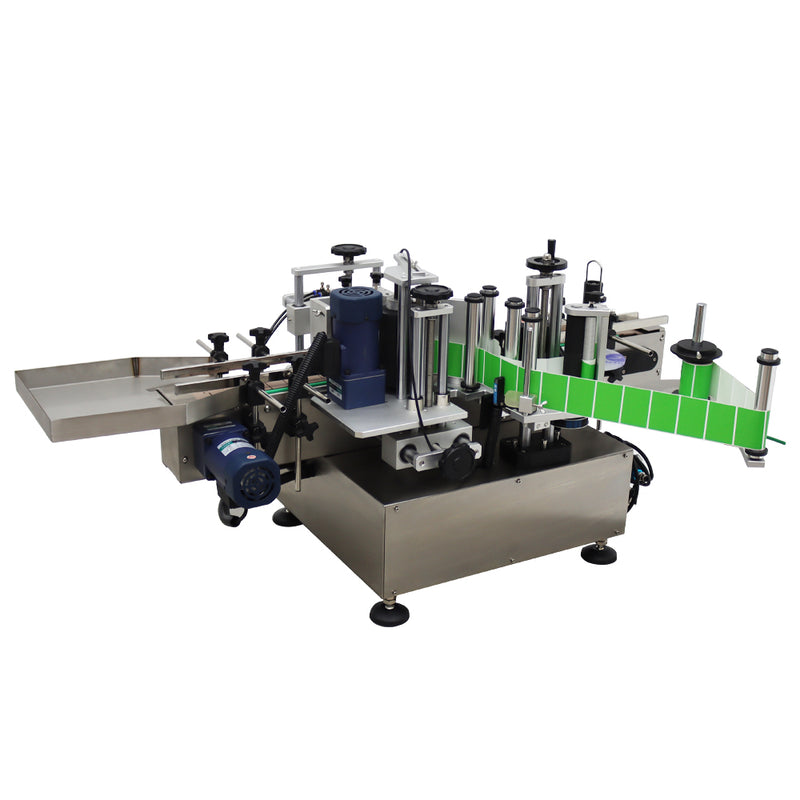 110V LT-150 Automatic Desktop Conveyor Round  Bottle High Speed Labeling Machine