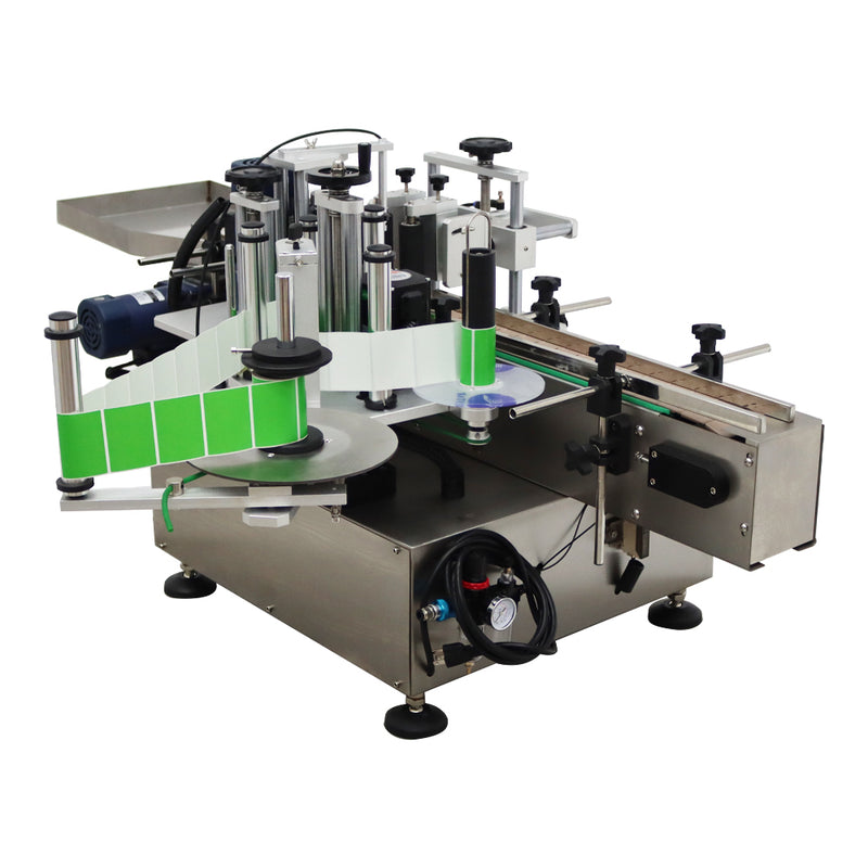 110V LT-150 Automatic Desktop Conveyor Round  Bottle High Speed Labeling Machine