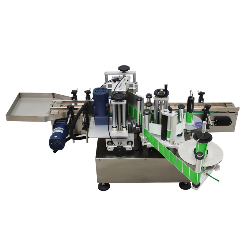 110V LT-150 Automatic Desktop Conveyor Round  Bottle High Speed Labeling Machine