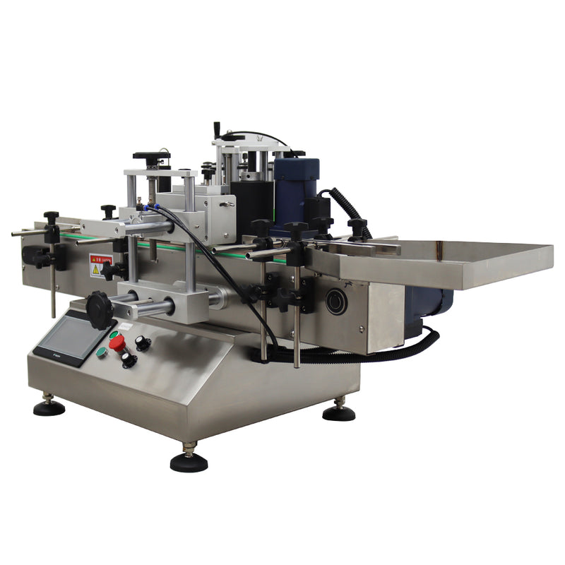 110V LT-150 Automatic Desktop Conveyor Round  Bottle High Speed Labeling Machine