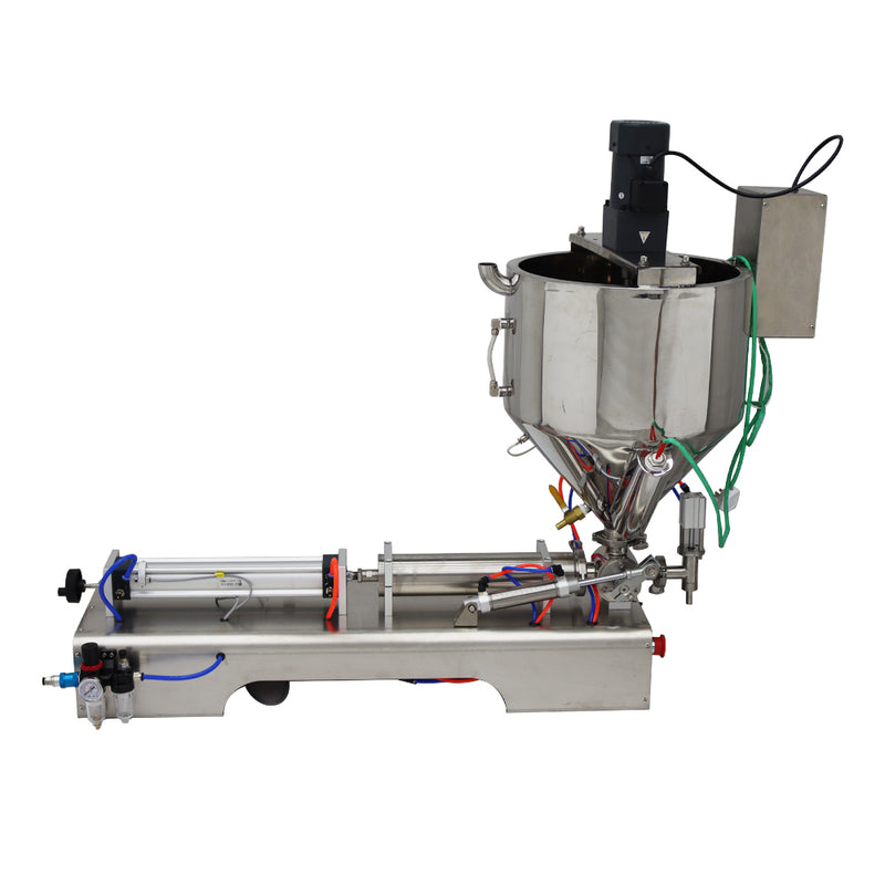 110V Paste Liquid Heating  Stirring Filling Machine