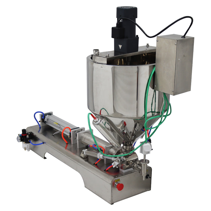 110V Paste Liquid Heating  Stirring Filling Machine