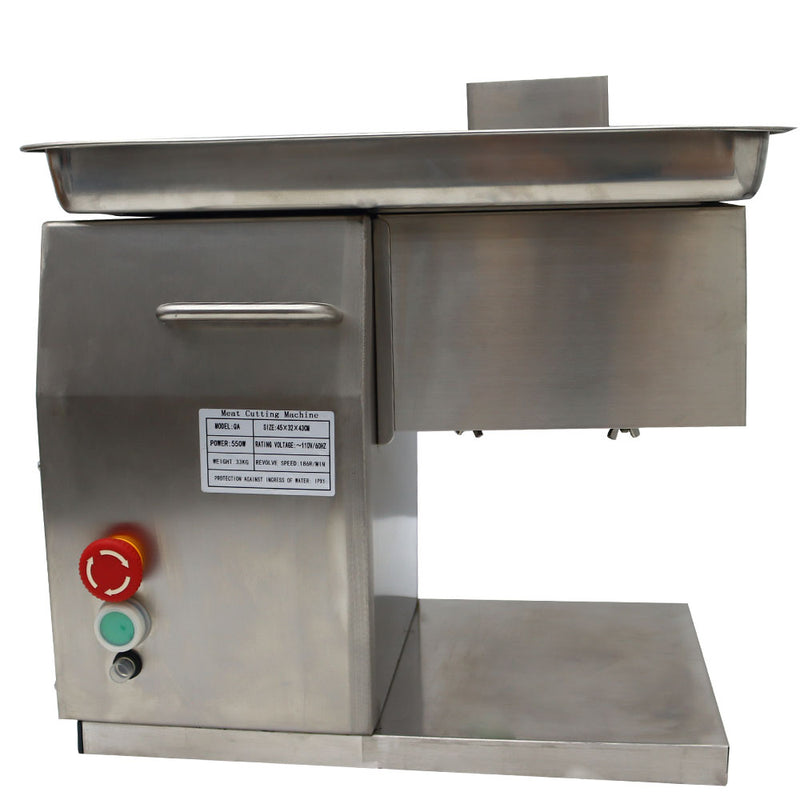 110V QX Commercial Meat Slicer with 5mm Blade