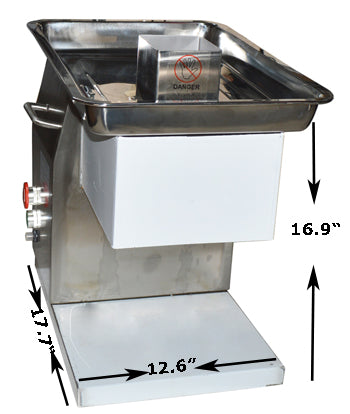 110V QX Commercial Meat Slicer with 5mm Blade