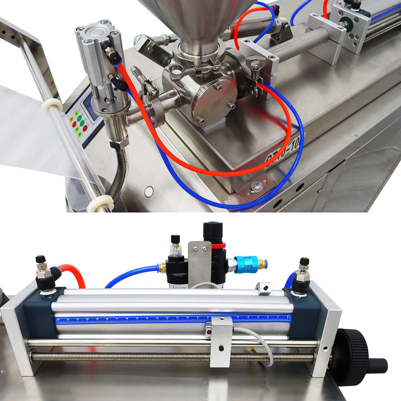 110V 10-100ml Automatic Quantitative Paste Liquid Filling Machine