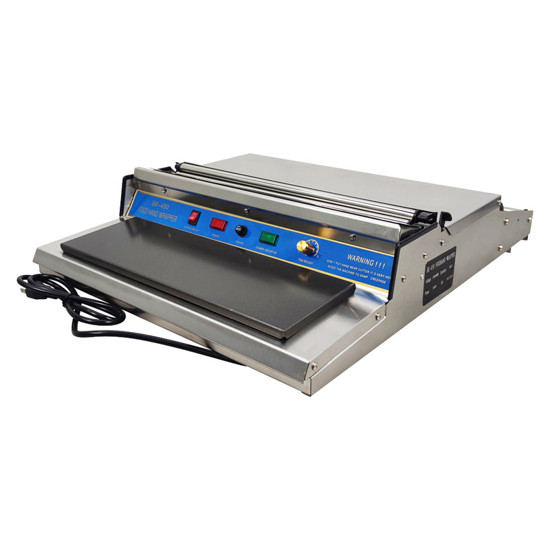 17" 450mm Food Tray Wrapper Strech Film Sealer