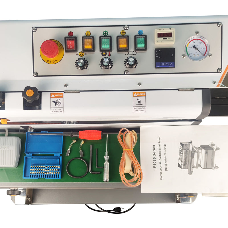 Continuous Vacuum Packing Bag Sealing Machine 110v