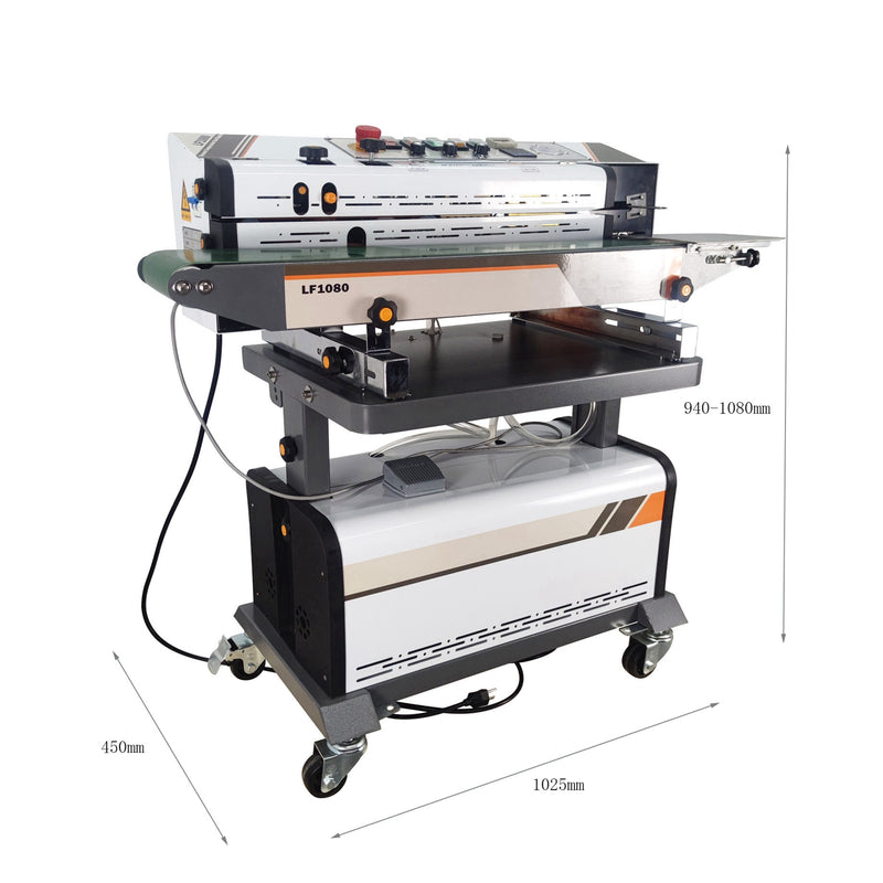 Continuous Vacuum Packing Bag Sealing Machine 110v