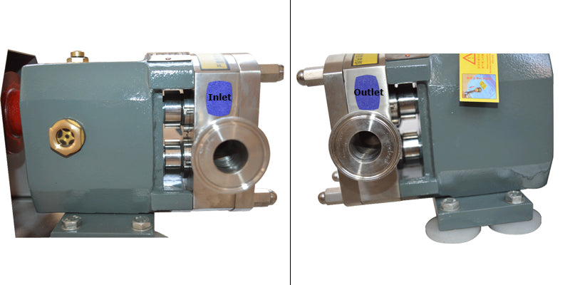 0.5KW For Hygienic grade cam rotor pump