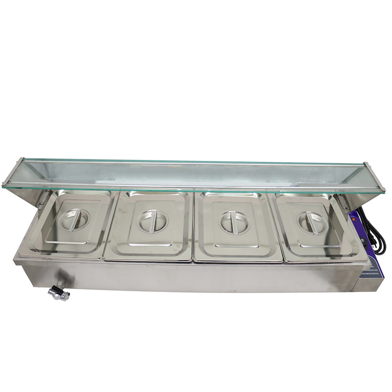 110V 4-Pan Food Warmer