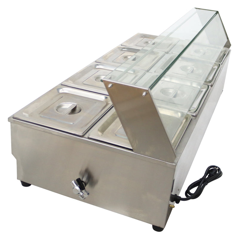 8-Pan Food Warmer