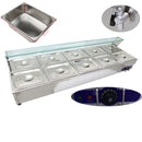 10-Pan Bain-Marie Buffet Food Warmer