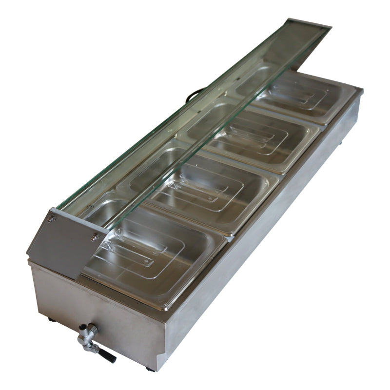 4-Pan Bain-Marie Buffet Food Warmer