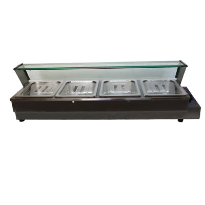 4-Pan Bain-Marie Buffet Food Warmer