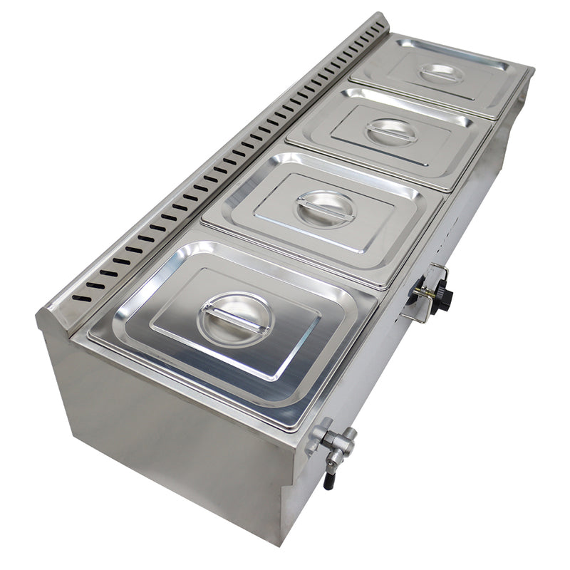 4-Pan LP GAS Food Warmer