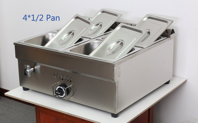 4-pan LP Gas Food Warmer