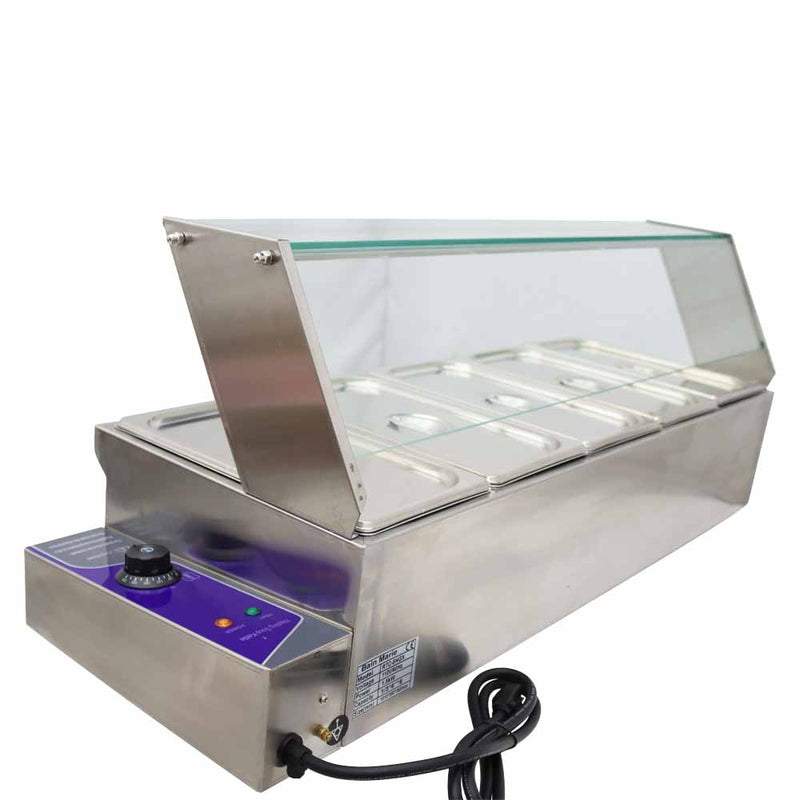 110V Bain-Marie Buffet Food Warmer