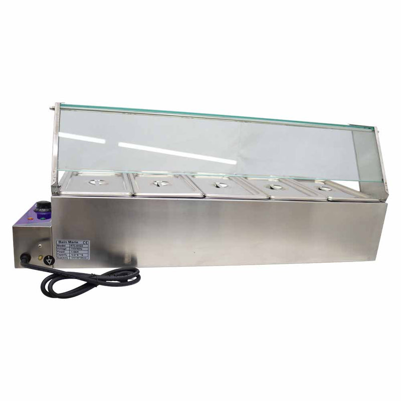 110V Bain-Marie Buffet Food Warmer