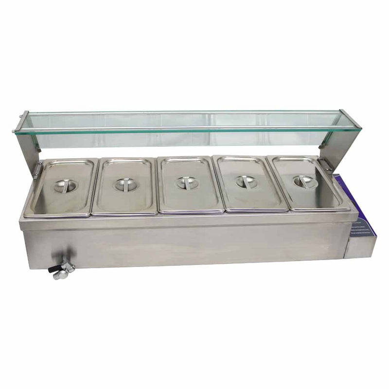 110V Bain-Marie Buffet Food Warmer